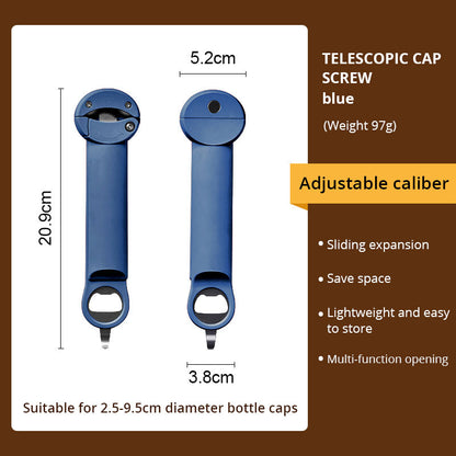Stainless Steel Labor-Saving Jar & Bottle Opener