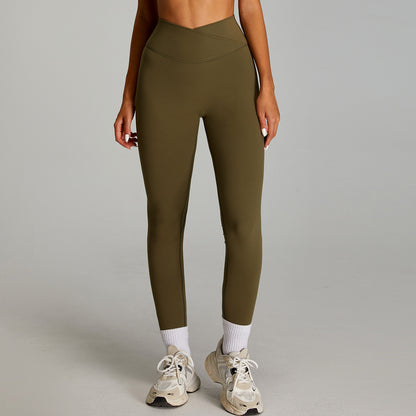 Premium High Waisted Sports Leggings for Women - Tight Fitting Yoga Pants