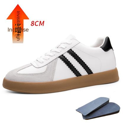 Men's Invisible Height-Increasing Shoes - 8CM Lift Fashion Sports Derby Sneakers