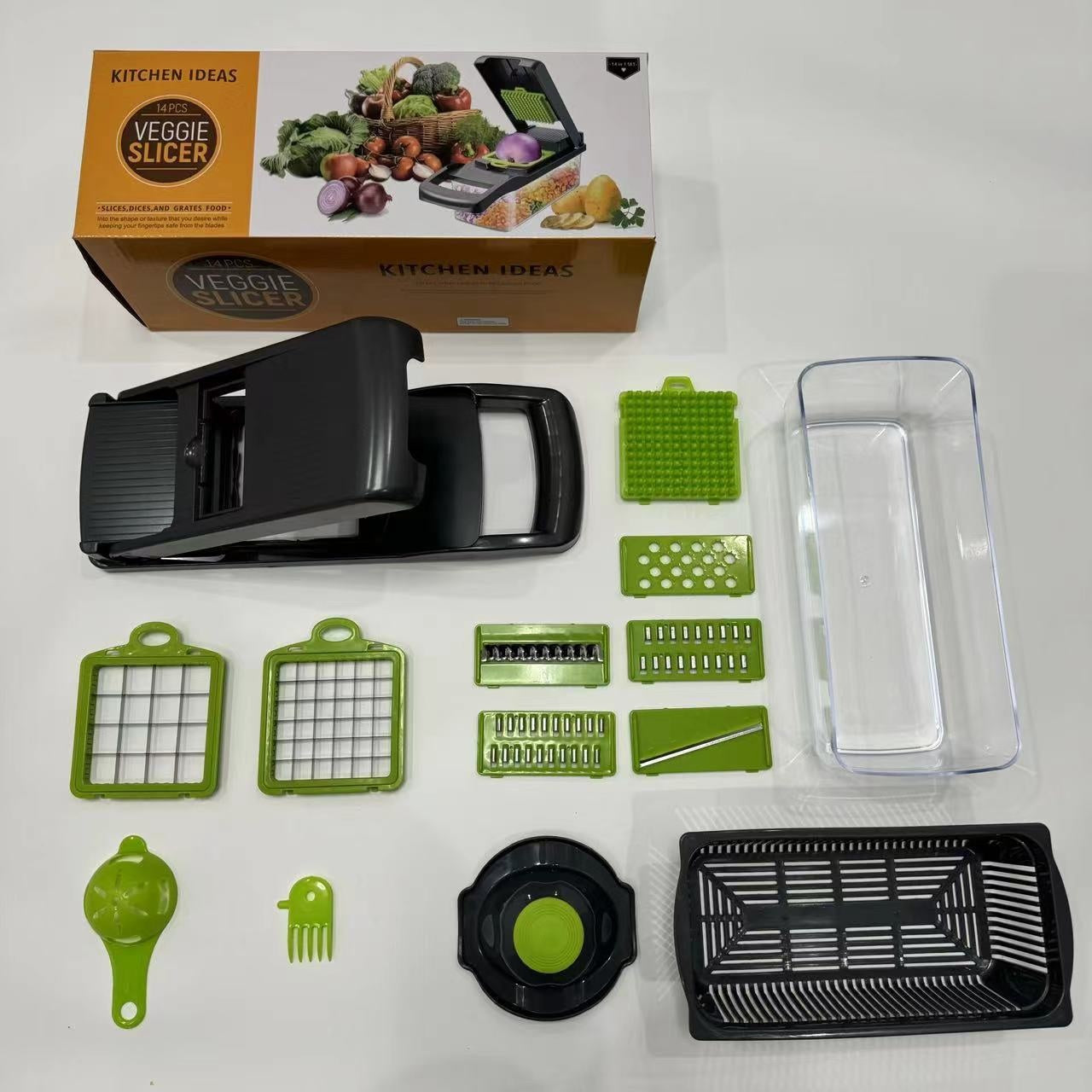 Professional Onion Chopper & Vegetable Cutter - Heavy Duty Kitchen Dicer for Salad & Meal Prep