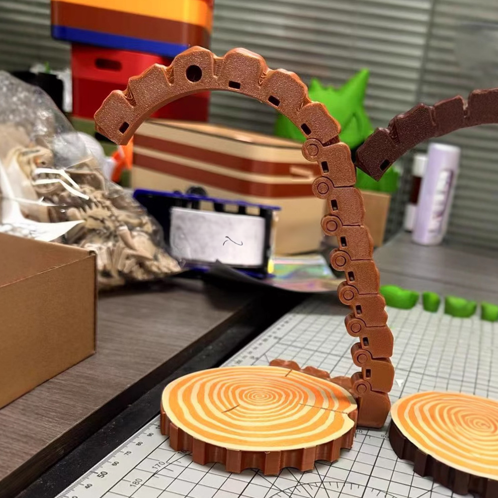 Creative Spill-Proof Wooden Carrier Coaster Set