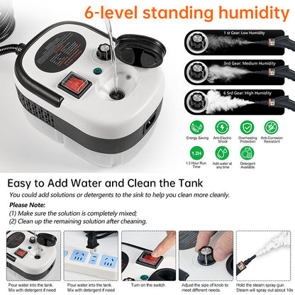 Portable High-Temperature AC Steam Cleaner for Kitchen & Home Appliances
