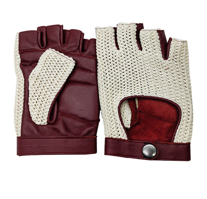 Unisex Half Finger Fitness Gloves | Breathable Anti-Slip Thin Cycling & Outdoor Training Gloves