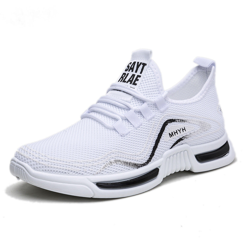 Summer Men's Mesh Sports Shoes - Lightweight Breathable Running Sneakers