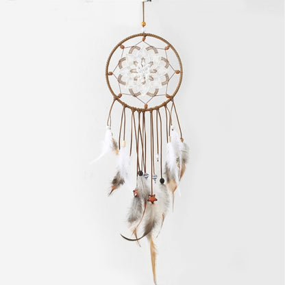 Handmade Ethnic Dream Catcher – Decorative Feather Wall Hanging for Home, Bedroom & Wedding Decor