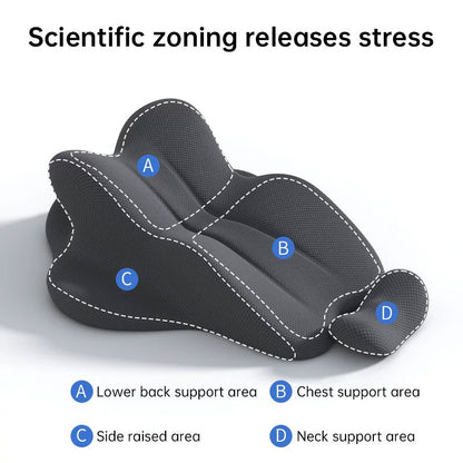 Ergonomic Wedge Pillow for Couples - Multi-Functional Body Support Cushion