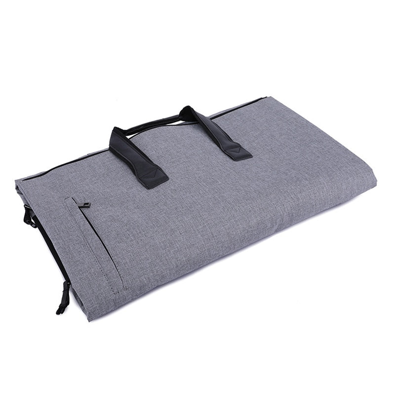 Convertible Travel Garment Duffel Bag - Large Capacity Suit Storage Tote with Shoe Compartment