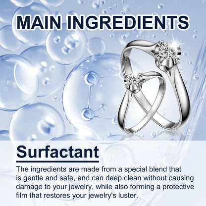 Instant Jewelry Cleaner Spray - Fast Shine & Deep Cleaning for Gold, Silver & Diamonds