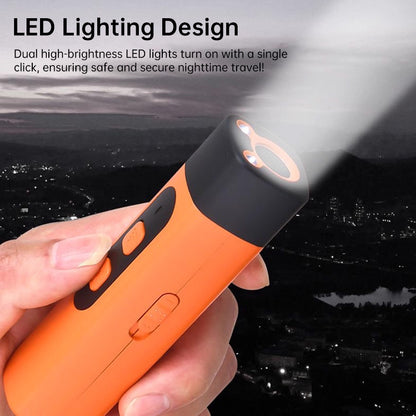 Ultrasonic Dog Repellent & Trainer - Rechargeable Anti-Barking Device with LED Flashlight