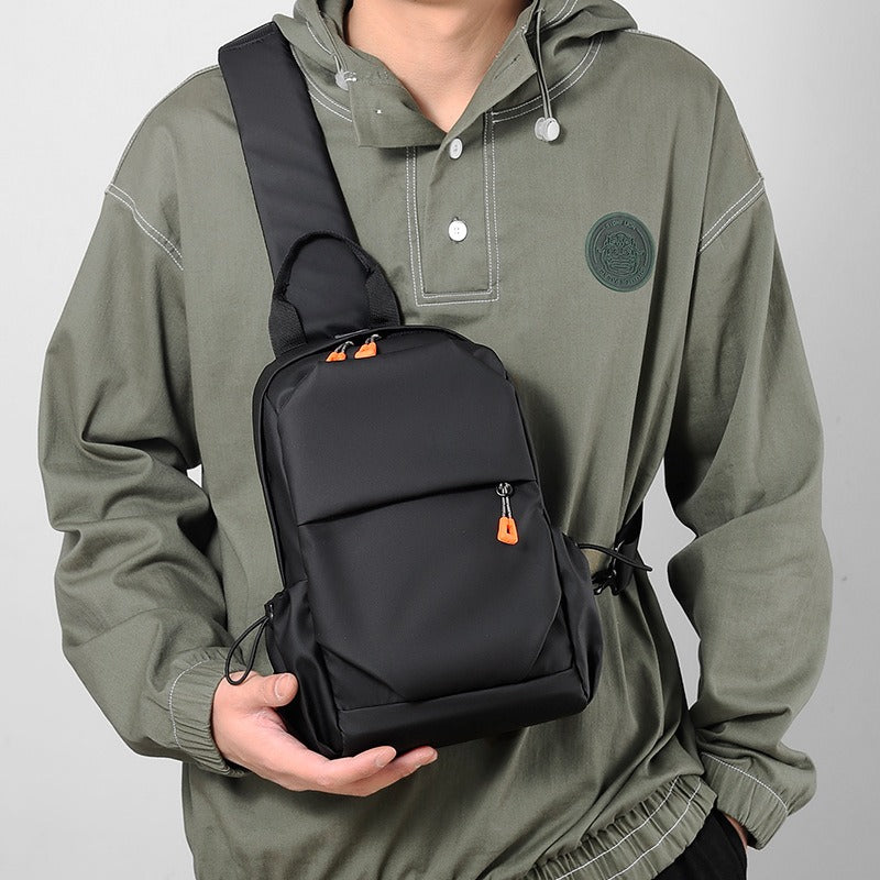 Fashionable Multi-functional Crossbody Shoulder Sling Bag - Gray