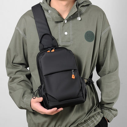 Fashionable Multi-functional Crossbody Shoulder Sling Bag - Gray