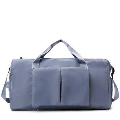 Wet and Dry Separation Travel Duffel Bag (Gym/Overnight Use)