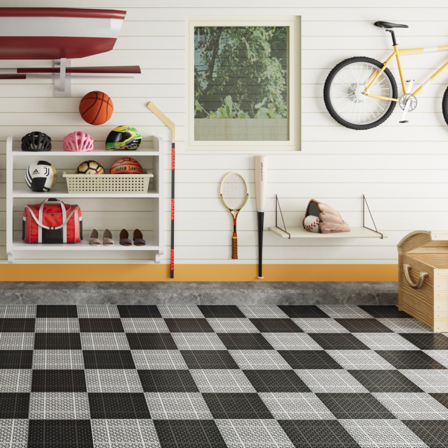 Non-Slip Drainage Floor Tiles for Showers, Patios, and Balconies