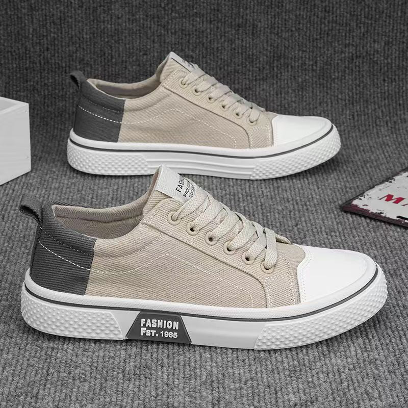 Men's Summer Breathable Canvas Casual Sneakers
