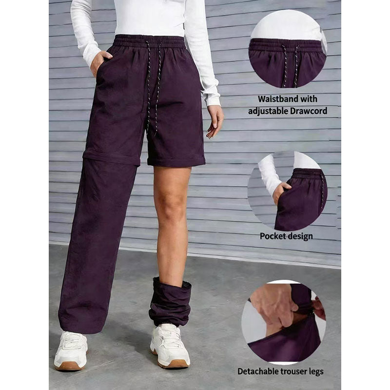 Women's Convertible Hiking Pants | Quick-Dry Waterproof Cargo Trousers