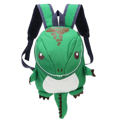 3D Dinosaur Backpack for Kids - Waterproof Kindergarten & Small School Bag