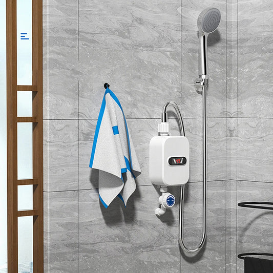 Instant Electric Tankless Water Heater – 3500W Fast Heating Thermostatic Shower Set for Kitchen & Bathroom
