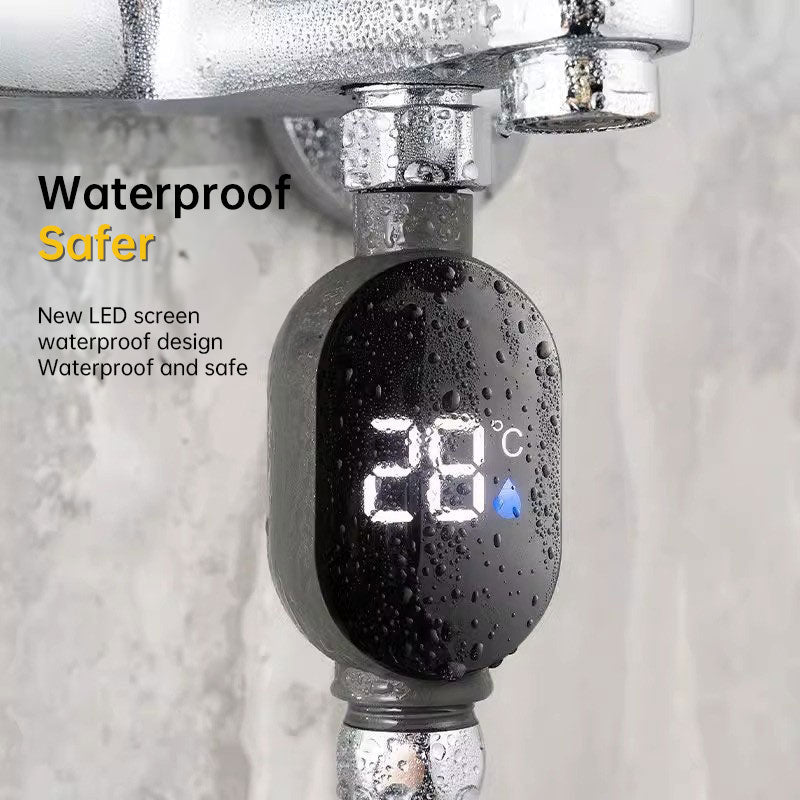 LED Digital Shower Thermometer – Real-Time Water Temperature Monitor for Safe & Comfortable Bath