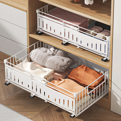 Expandable Cabinet Pull-Out Shelf - Multi-Functional Kitchen Storage Organizer