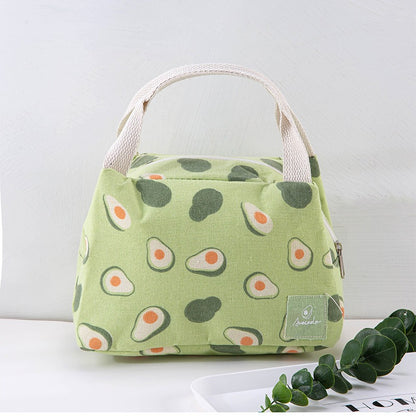 Portable Insulated Lunch Box Bag for Meal and Rice Storage