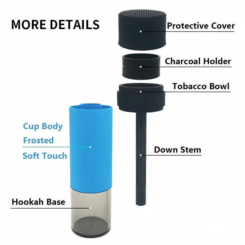 Portable Multi-Function Shisha Pipe & Tobacco Hookah Kit