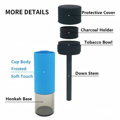Portable Multi-Function Shisha Pipe & Tobacco Hookah Kit
