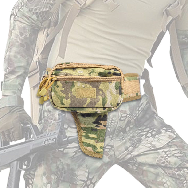 Tactical Gun Holster Waist Pack | EDC Concealed Pistol Belt Pouch