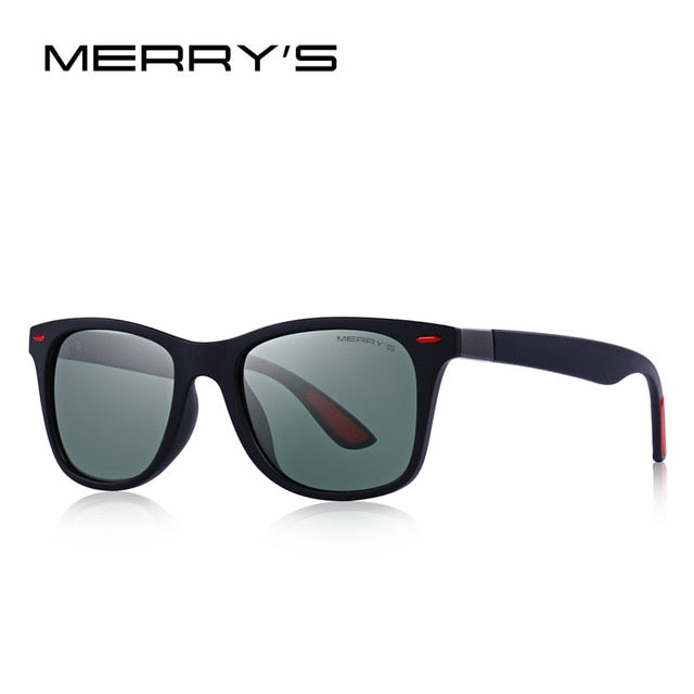 Unisex Vintage Rivet Square Sunglasses | Lightweight Polarized Driving Eyewear