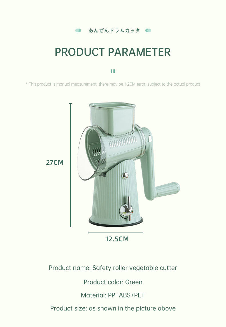 Professional Kitchen Shredder with Strong Suction Base