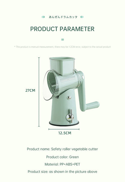 Professional Kitchen Shredder with Strong Suction Base