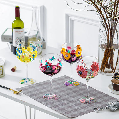 Creative Crystal Glass Champagne/Wine Drinkware for Household Use