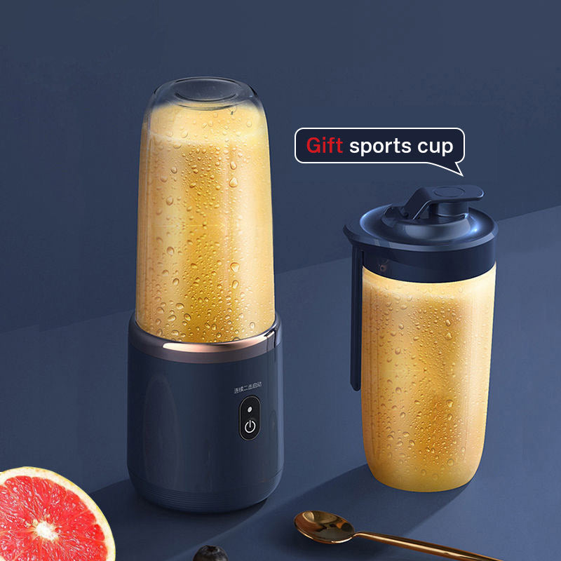 Portable 6-Blade Rechargeable Electric Juicer and Smoothie Blender Cup