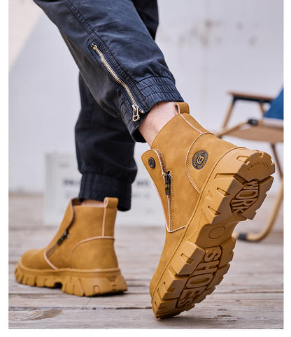 Welders' Labor Protection Anti Smashing and Anti Piercing Safety Shoes