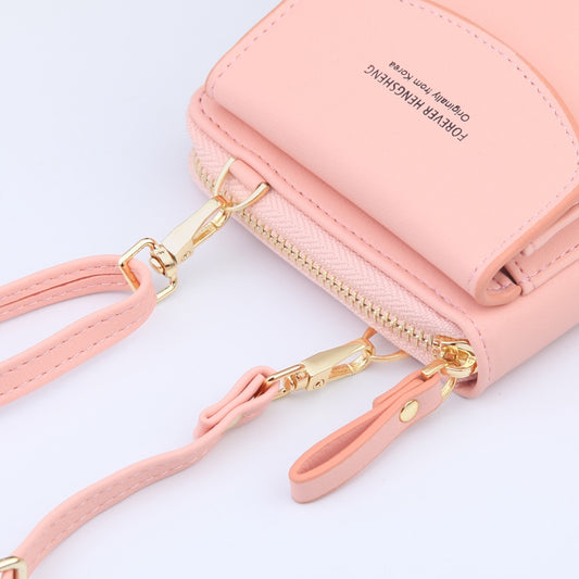 New Women's Long Wallet Crossbody Shoulder Bag - Clutch Purse with Phone Pocket & Card Holder