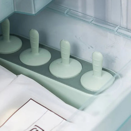 Durable DIY Ice Cream Mold with Stick Holders - Dishwasher Safe