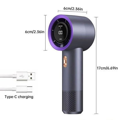 Handheld High Speed Mini Portable Fan | 199 Level Adjustable Personal Coole