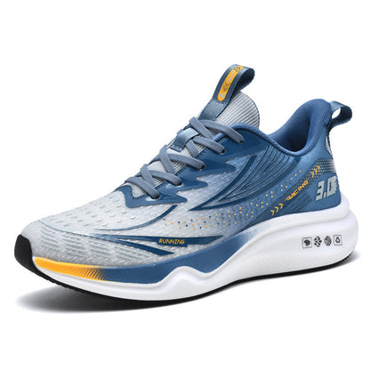 Men's Soft Soled Running Shoes - Breathable Mesh Anti-Slip Wear-Resistant Sports Sneakers