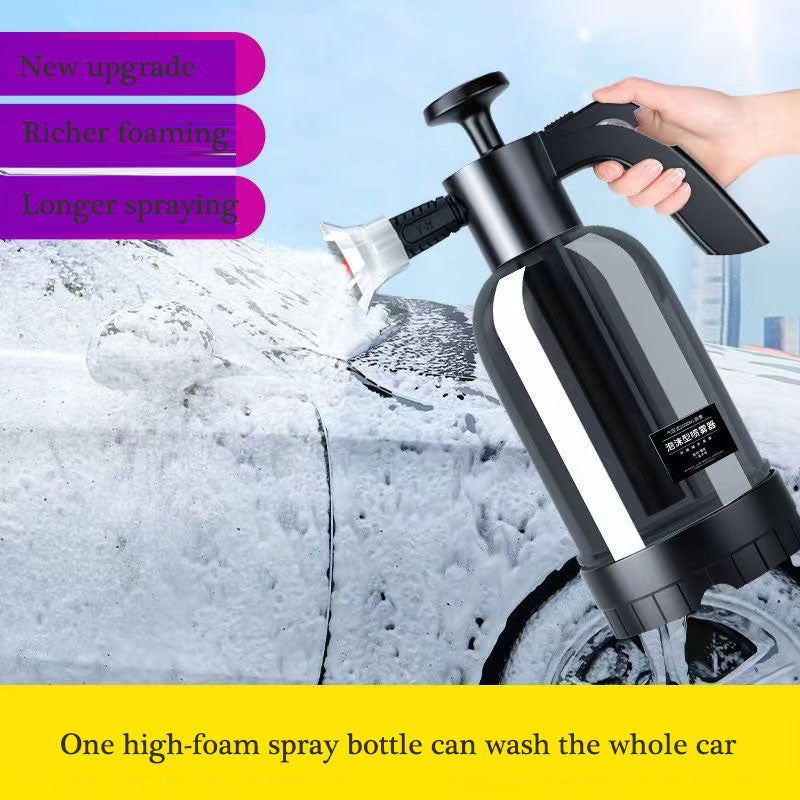 High-Pressure Snow Foam Sprayer – 60° Wide-Angle Handheld Car Wash Pump
