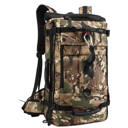 KAKA Men Backpack Travel Bag – Large Capacity Versatile Utility Mountaineering