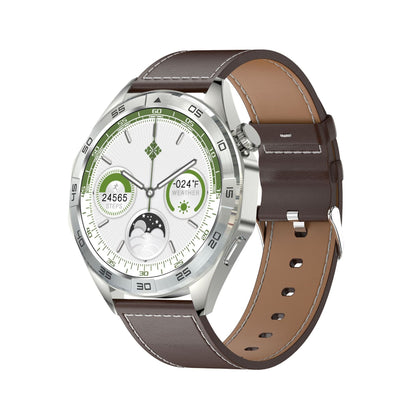 Luxury Business Smart Watch with Bluetooth Calling - Round Screen Health Monitoring Watch