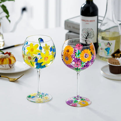 Creative Crystal Glass Champagne/Wine Drinkware for Household Use