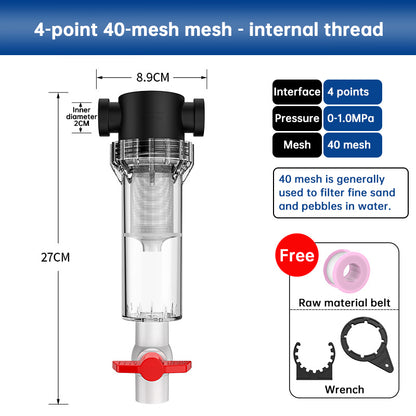 Aquarium Fish Toilet Waste Separator | High Flow Pre-Filter Sediment Collector