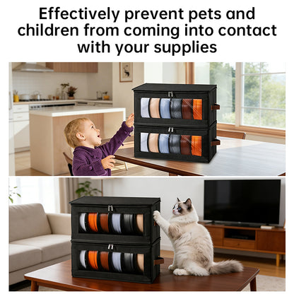 Portable Filament Organizer Case - Moisture-Resistant Storage for 3D Printing