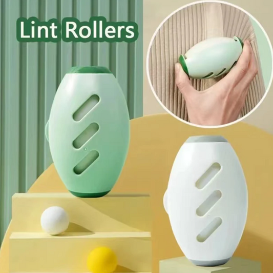 2-in-1 Sticky Lint Roller - Best Travel Tool for Clothes & Pet Hair Cleaning
