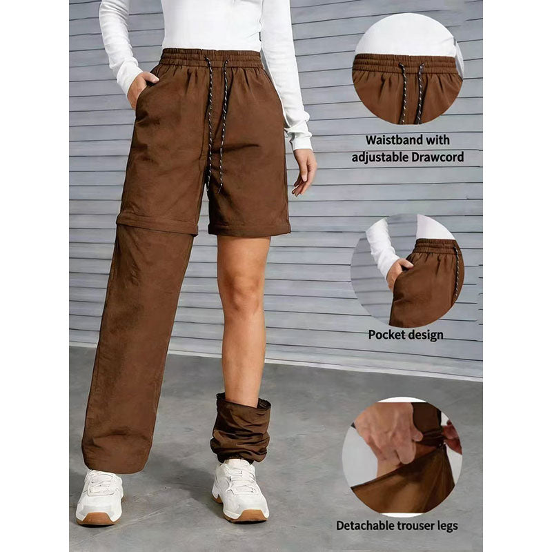 Women's Convertible Hiking Pants | Quick-Dry Waterproof Cargo Trousers