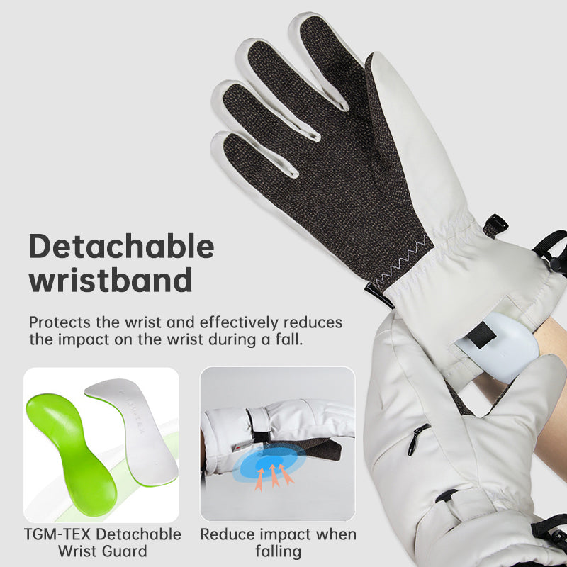 Men’s & Women’s Snowboarding Gloves - Windproof Thickened Thermal Winter Gloves