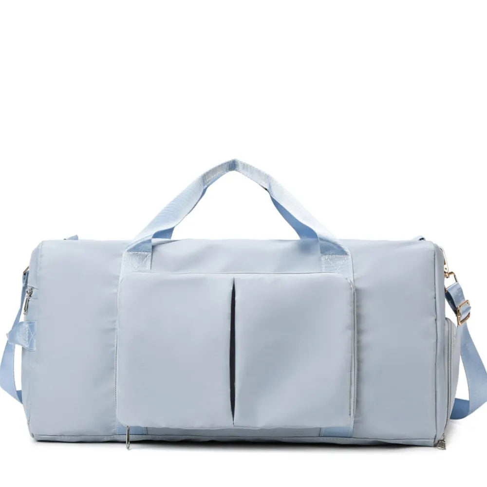 Wet and Dry Separation Travel Duffel Bag (Gym/Overnight Use)
