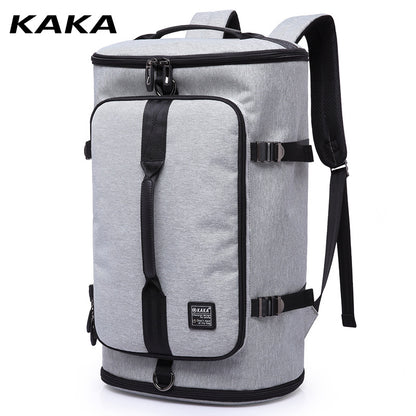 KAKA Men's Large Capacity Multi-Function Computer Backpack - Durable Travel Shoulder Bag