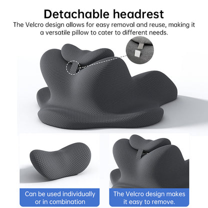 Ergonomic Wedge Pillow for Couples - Multi-Functional Body Support Cushion