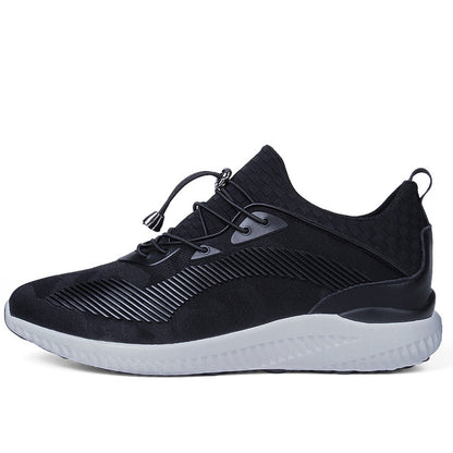Premium Height Increasing Men's Sport Sneakers - Stylish & Breathable Casual Shoes
